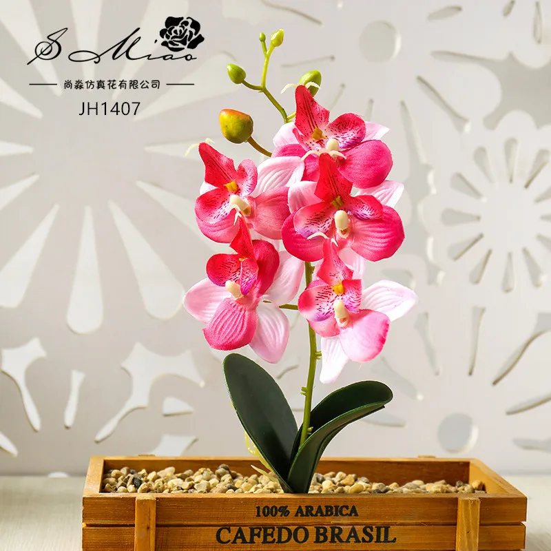 Искусственные сухие цветы искусственные бонсай домашний декор растения цветок