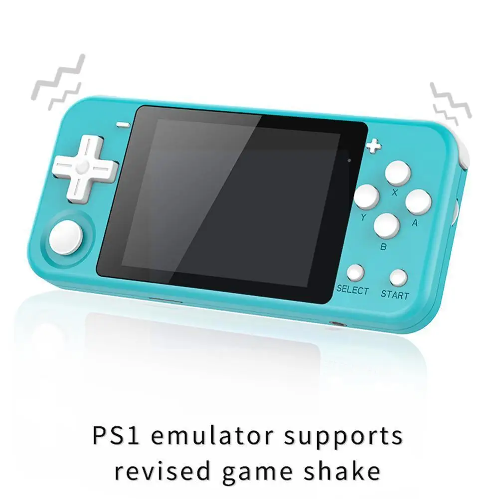 

ziyoulang Retro Portable Pocket Mini Video Game Console inch 3.0 System 16GB Game Open Dual Screen Handheld Player IPS Sour I1C5