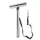 Аксессуары для морской лодки, яхты, регулируемый серебристый полированный держатель из нержавеющей стали, стильный стержень