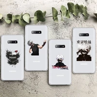 tokyo ghoul suave anime phone case transparent for samsung galaxy s note 8 9 11 20 10 pro e lite p plus a81 high quality cases