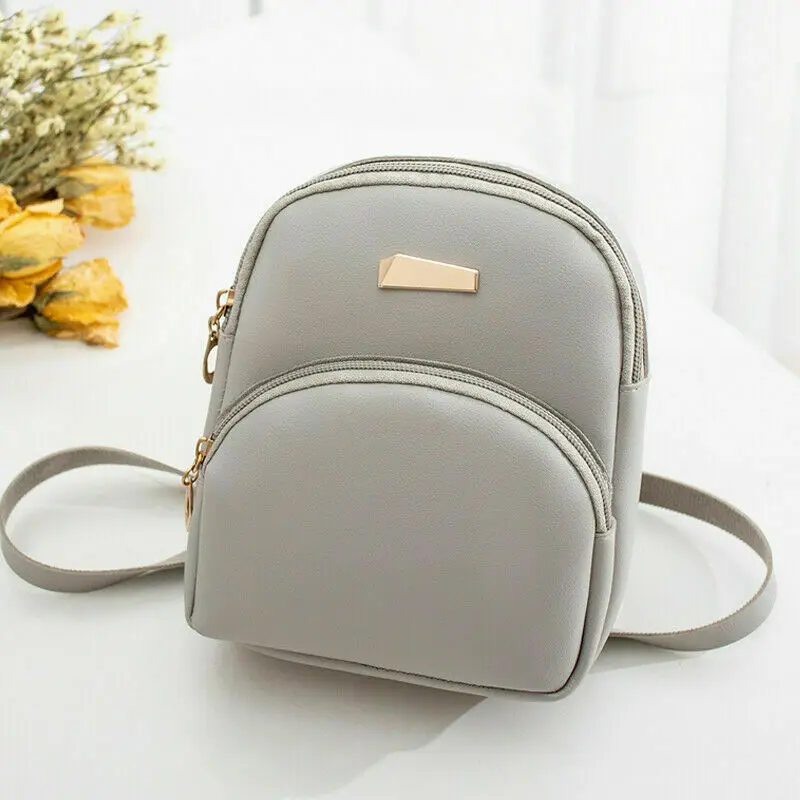 Модные женские мини-сумки рюкзак школьная сумка через плечо кожаная дорожная |