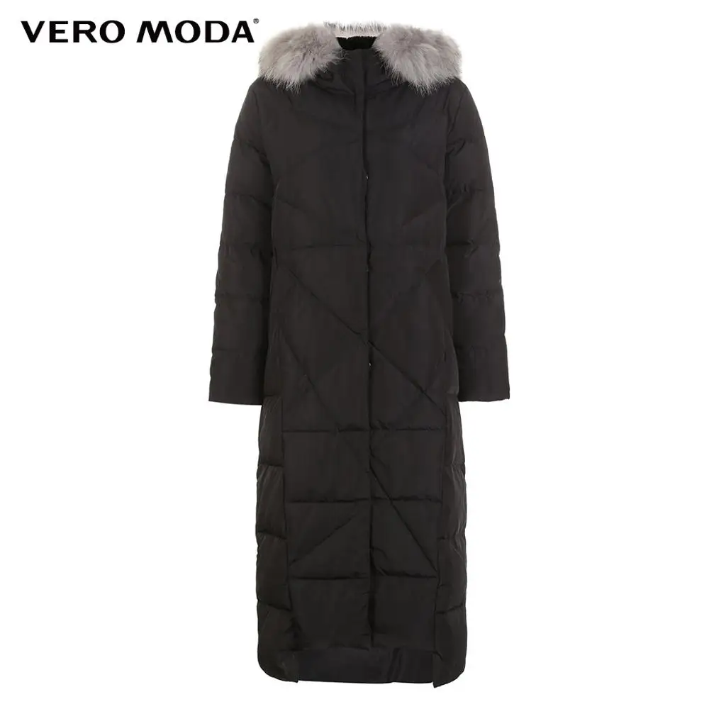 Vero Moda женский Цвет Соответствующие косы волос воротник с капюшоном длинный пуховик | 318312506