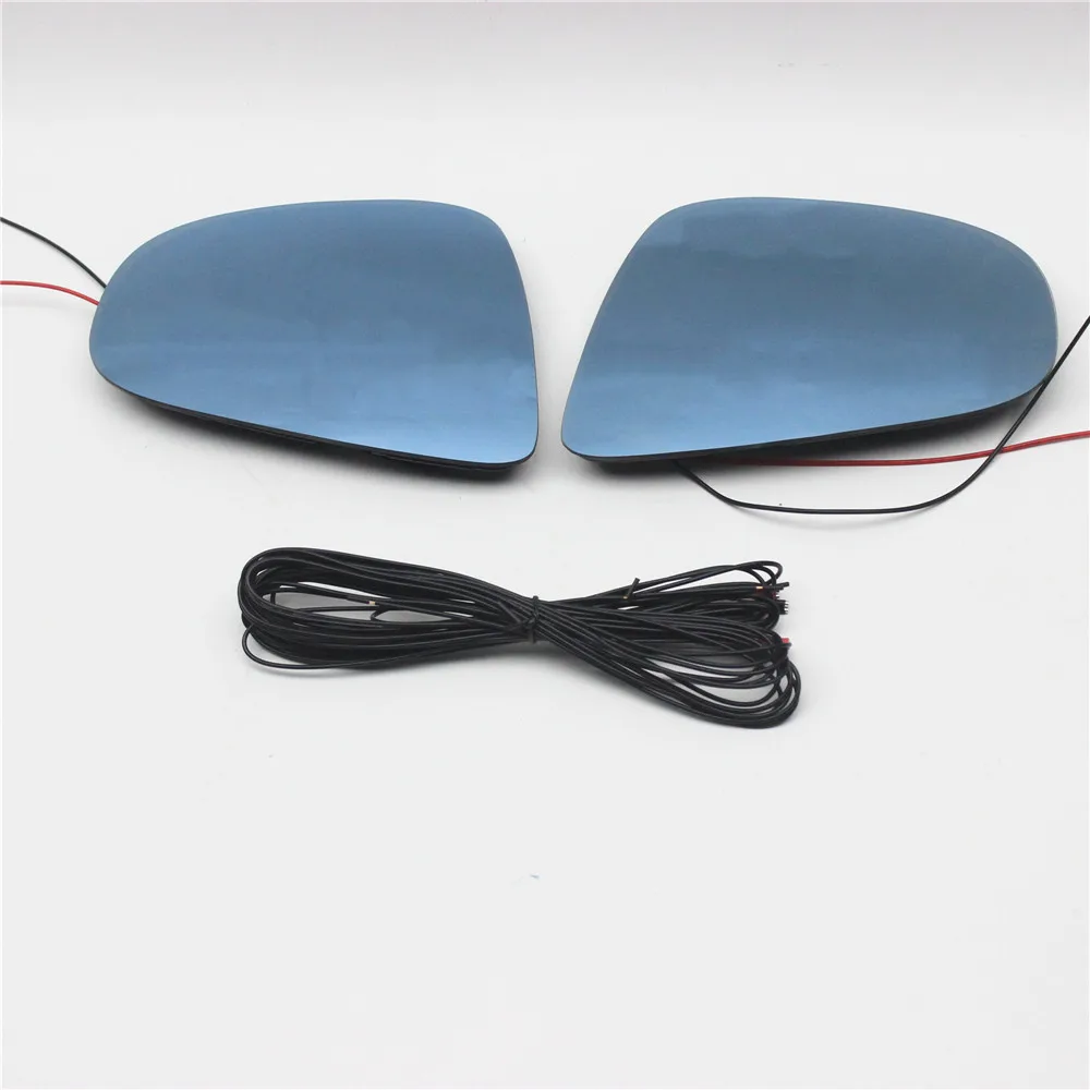 Антибликовое светодиодное боковое зеркало заднего вида с подогревом для VW Volkswagen