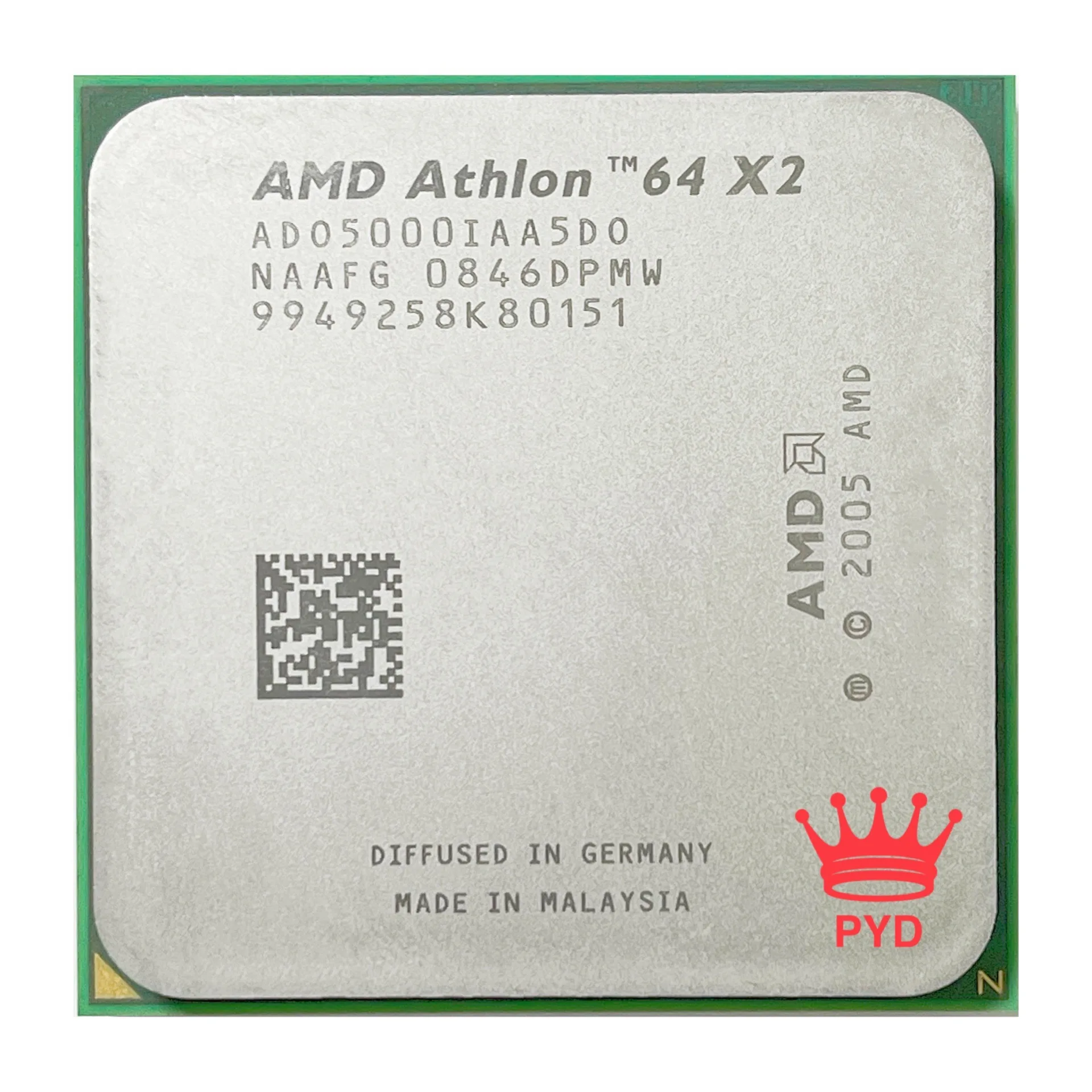 Двухъядерный процессор AMD Athlon 64 X2 5000 + 2 6 ГГц Разъем AM2 | Компьютеры и офис