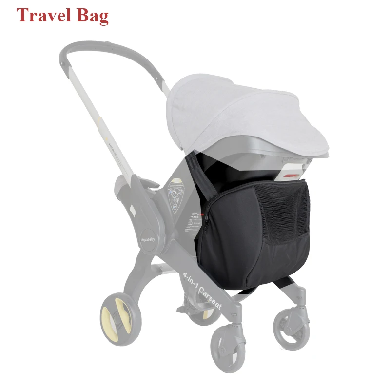 

Stroller Travel Bag For 4 in 1 Car Seat High Capacity Baby Strollers Accessories Stroage Hanging Bag Fit Foofoo/DNA