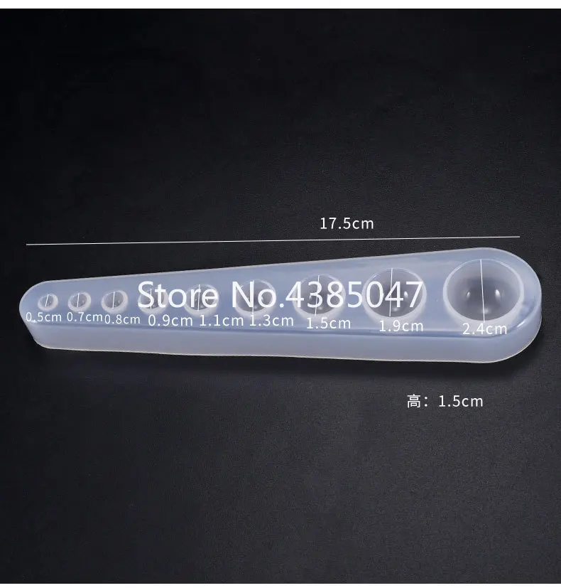 Длинное полушарие коллекция форм для букв и цифр формы ювелирных изделий из УФ