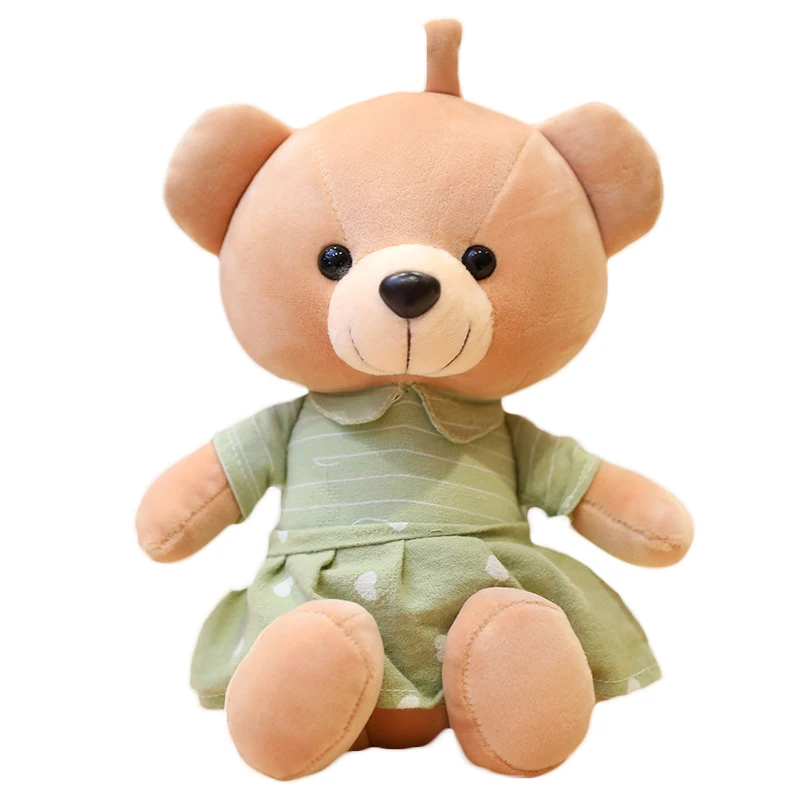 Милый плюшевый мишка 1 шт. 28 см плюшевые игрушки высококачественные набивные