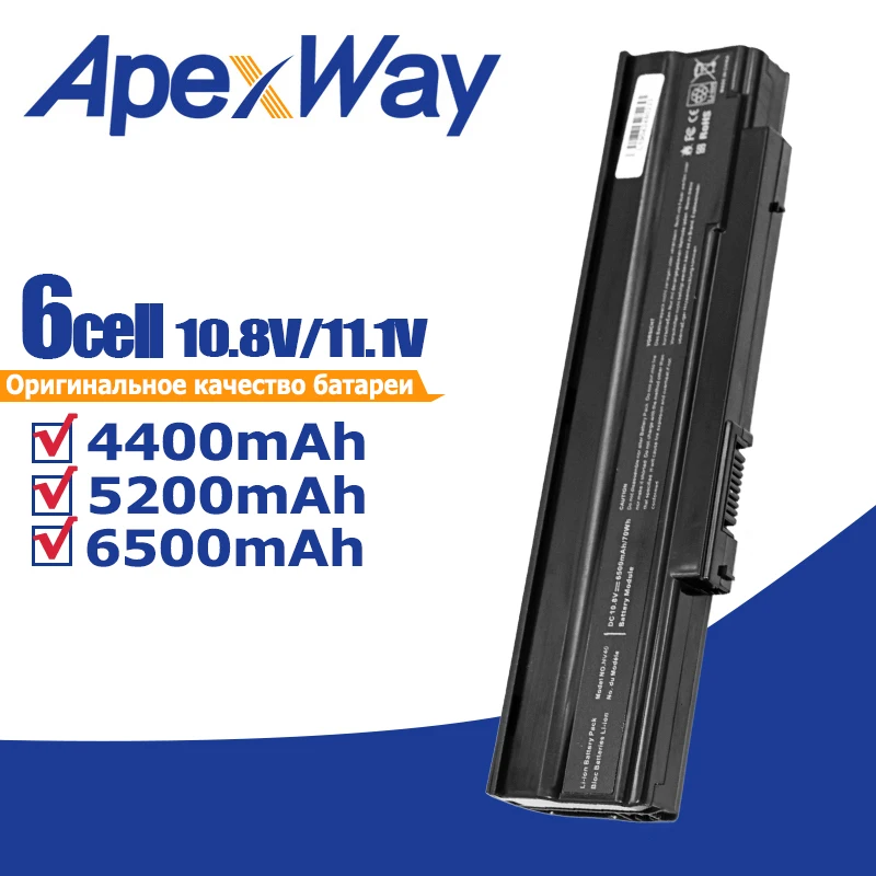 

Apexway 6-ячеечный Аккумулятор для ноутбука Acer Extensa 5235 5635 5635G 5635Z 5635ZG eMachines E528 E728 AS09C31 AS09C71