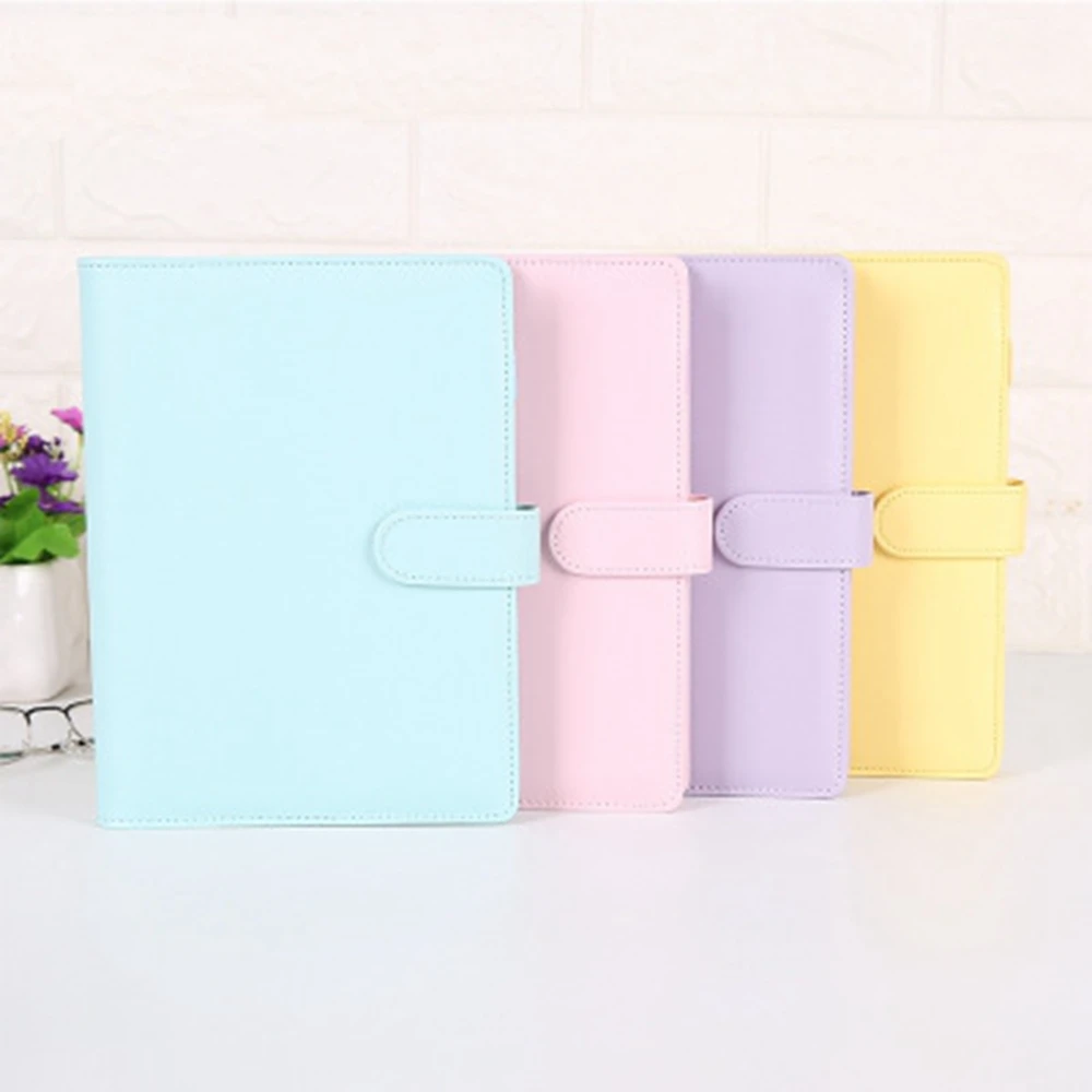 

Pu Leather-proof A5 A6 Notebook Diary Schedule Schedule Diary Journal Binder Cute School Supplies Notebook Notebook