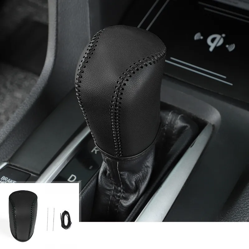 Black Кожаный чехол-кобура из микрофибры для Honda Civic-, аксессуары для украшения - Название цвета: Black