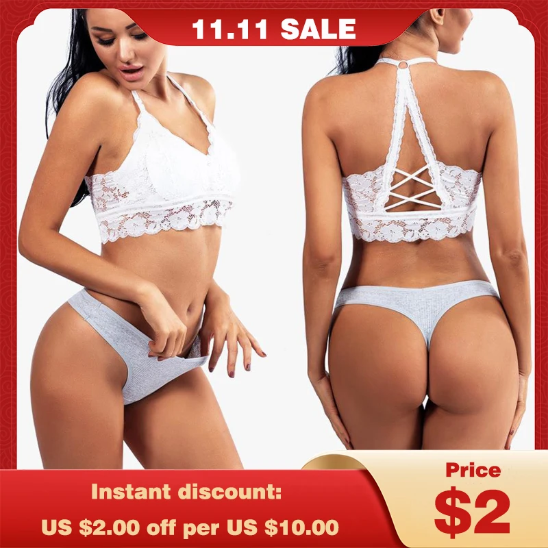 

Women's G-String Thong Sexy Panties Female Underwear Cotton Briefs Low-Rise Underpants Comfortable Pantys Soft Calcinha