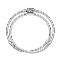 2021 new gift jewelry women sterling silver beadeds diy designer charms fit original pandora manualidades beads bangle bracelets