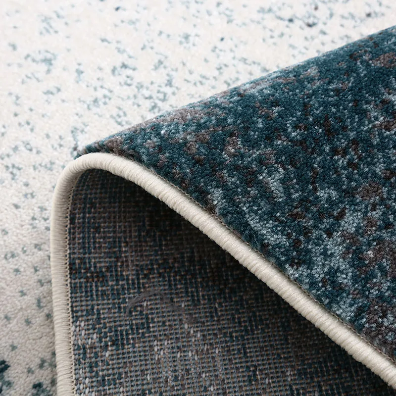 Post modern style abstract dark green art living room rug big size Nordic home decoration machine weaved bedside carpet | Дом и сад