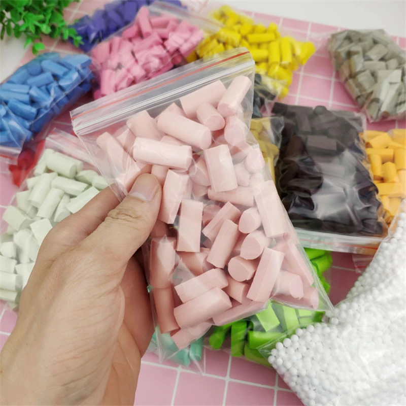 70 шт. Из ЭВА слизи DIY аксессуары для напитков игрушка губка полоса слизь пены