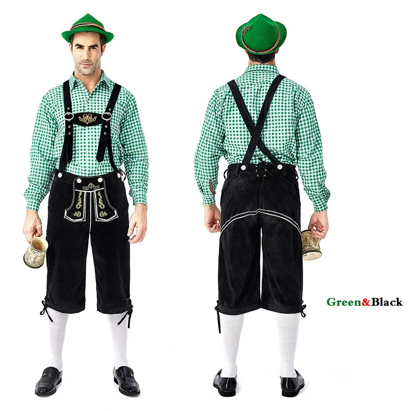 Пользовательские размеры костюмы на Хэллоуин мужской немецкий пивной костюм