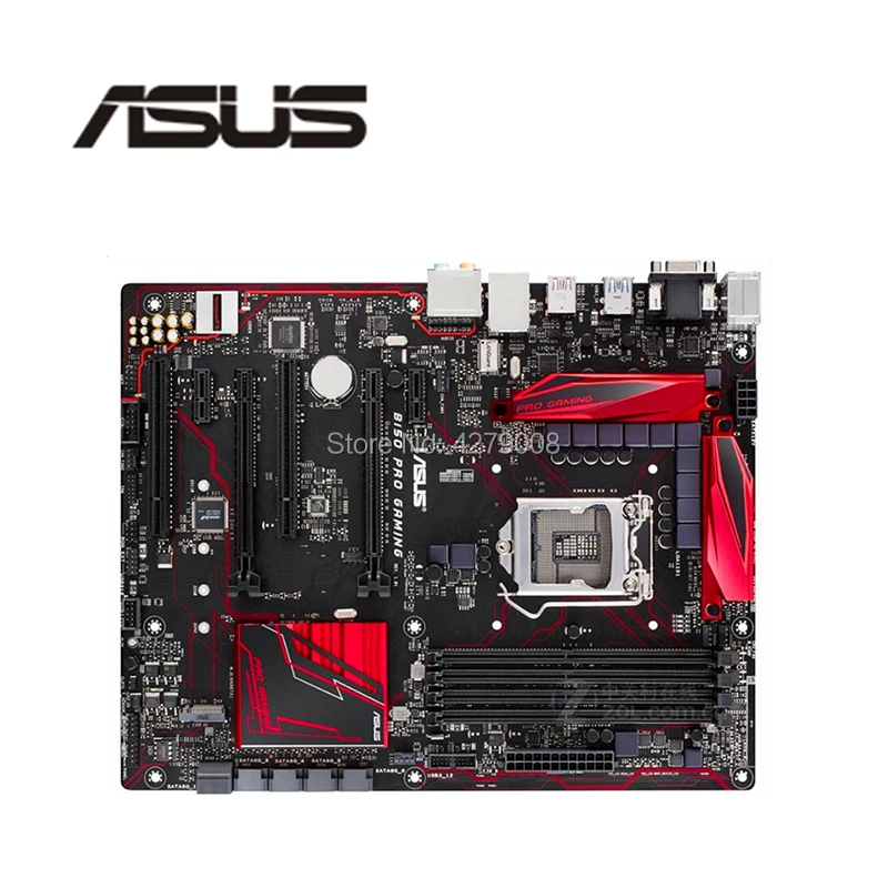 LGA1151 USB 3 0 PCI E3.0 SATA3.0 для ASUS B150 PRO GAMING оригинальный б/у настольный компьютер Intel