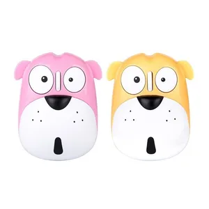 Беспроводная Милая компьютерная мышь, перезаряжаемая оптическая Бесшумная розовая мультяшная мышь для собак с Usb-кабелем, Мини Портативные Компьютерные Мыши для ноутбука