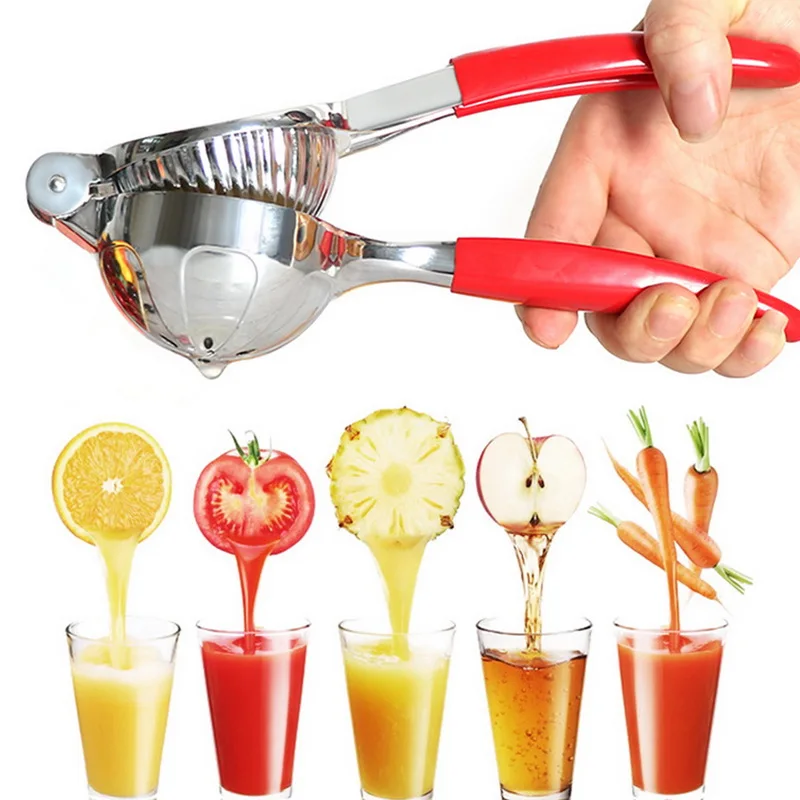 Stainless Steel Manual Hand Press Lemon Citrus Juicer Orange Squeezer Kitchen Bar Processor Gadget Cuisine Tools#25 | Дом и сад