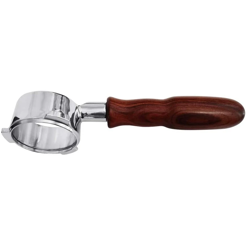 

54mm Stainless Steel Coffee Bottomless Portafilter for Breville 870/878/880 Filter Basket Replacement Espresso Machine