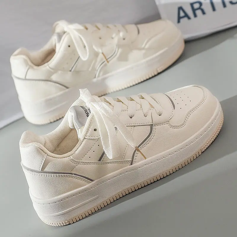 

Women's Sneakers Sports Shoes Platform Fashion Flats Harajuku White Casual Running Vulcanized Autumn Athletic Dropshipping