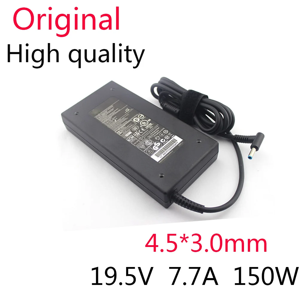 Новый оригинальный адаптер для ноутбука переменного тока HP TPN-Q173 4 5*3 0 мм 150 Вт 19 5 в