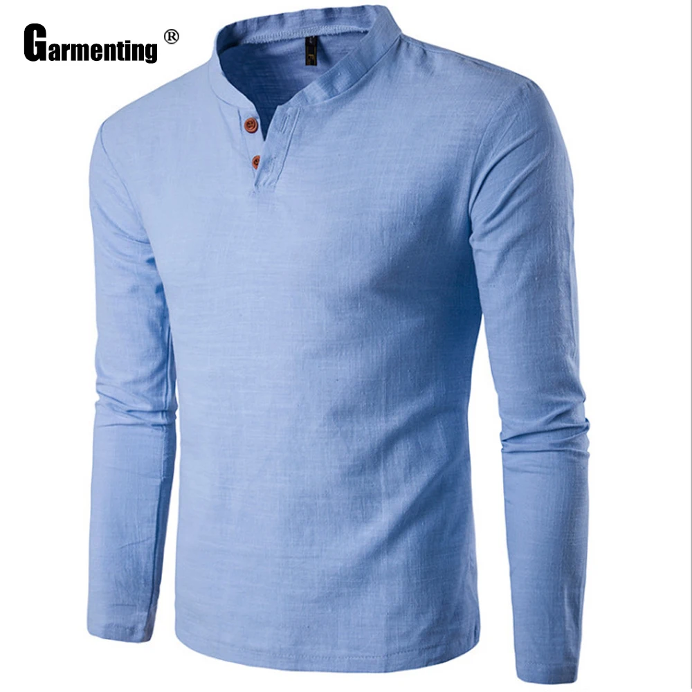 2021 Plus Size Mens Latest Shirt Long Sleeve Blouses Summer Linen Tops Casual Pullovers Sexy Male Shirt blusas Masculinas 5xl
