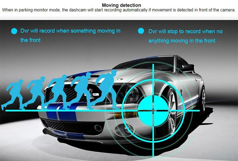WIFi Novatek 96655 1080P HD DVR камера рекордер для Ford Focus General/Deluxe управление с помощью приложения для мобильного телефона