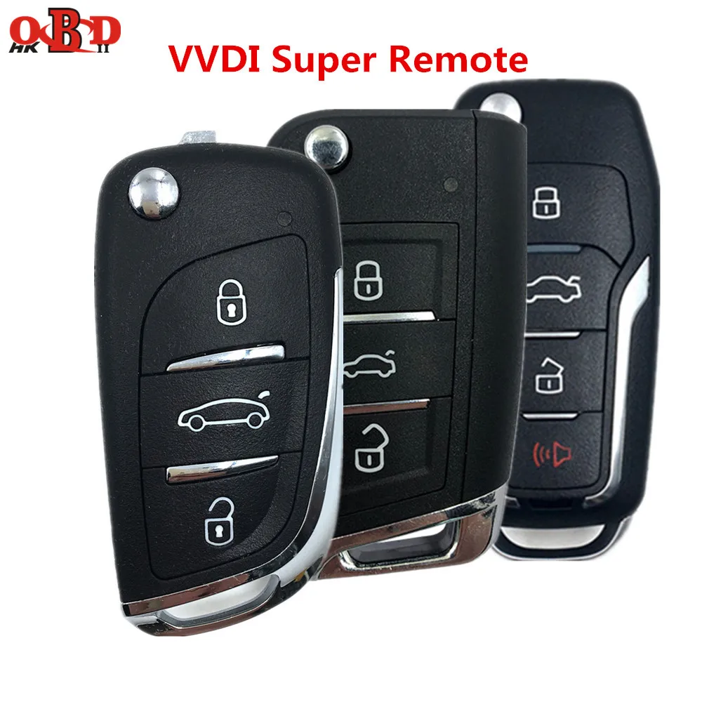 Универсальный супер яркий 3 кнопки Xhorse 1/3/10 шт. для VVDI MINI Key Tool MAX VVDI2 программатор