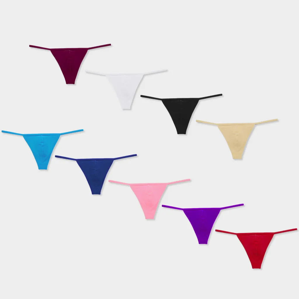

1PC men's underwear sexy solid color thong panties open back men's sexy sexy low-waist thong panties 50*