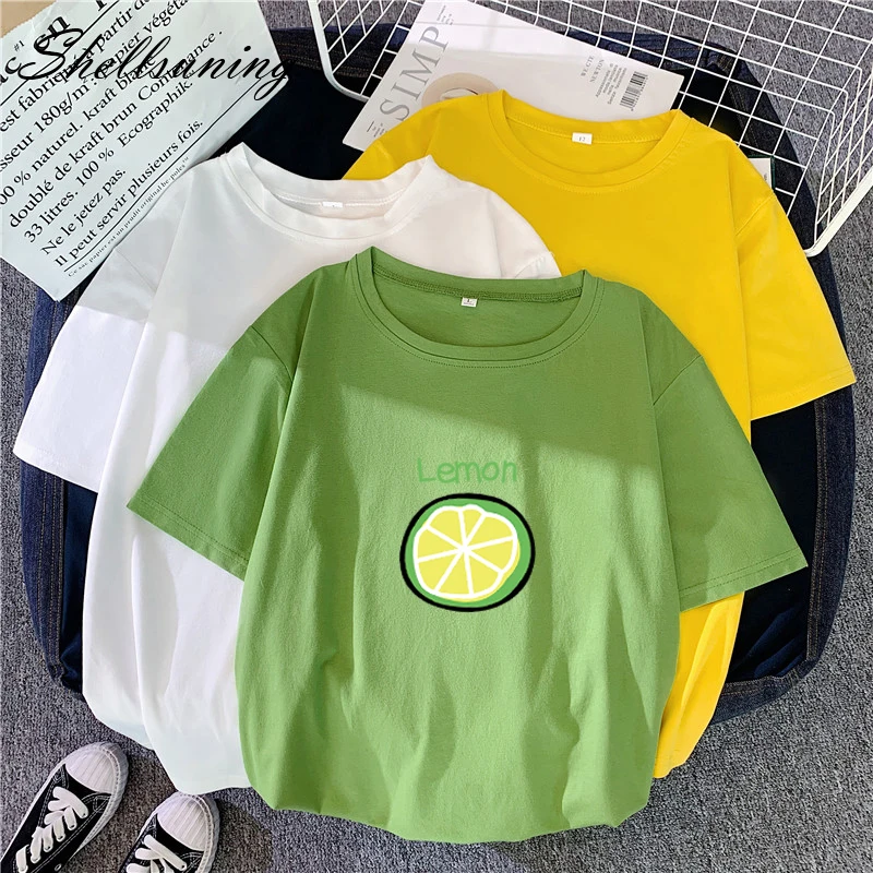 Shellsuning/Женская Футболка розового и белого цвета футболки с забавным принтом 2020