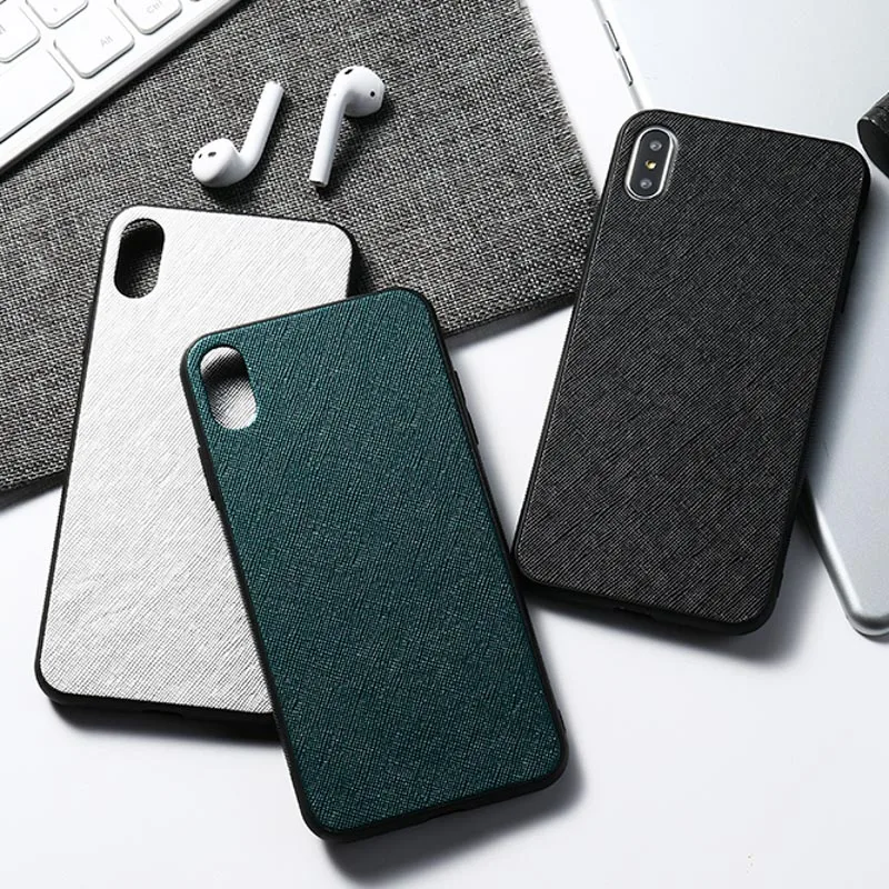Case For Samsung A50 A70 A40 A20 A60 A2 Core Cloth Retro Fabric Cover Galaxy A7 A8 A9 A6 J4 J6 J8 Plus 2018 Cases |