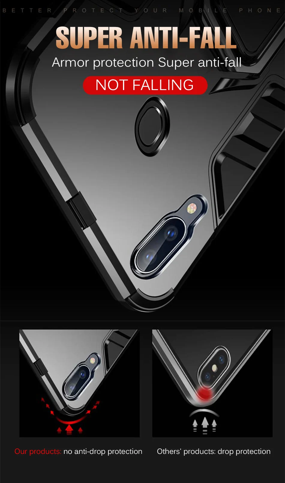 Бронированный противоударный ПК чехол для huawei Honor 9x 8x 8A 8S 7A 7C фотоаппаратов моментальной печати 7S Nova 5i 5 4 3 3i Y6 Y7 Pro Y9 Prime чехол с подставкой держатель кольцо