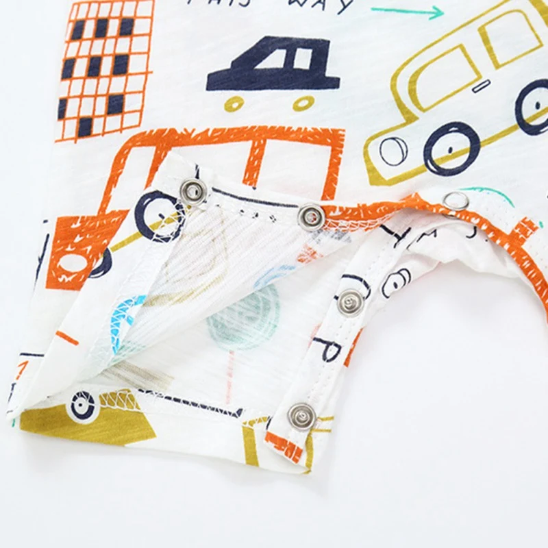 

Baby Boy Girl Printing Cartoon Newborn Cotton Rompers Jumpsuit Costumes Baby Clothing 0-3Y