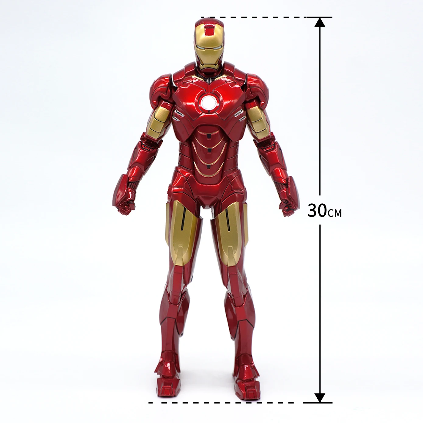 Оригинальные игрушки ампир 1/6 Железный человек 2 Mark IV MK4 VI MK6 12 &quotПВХ фигурка