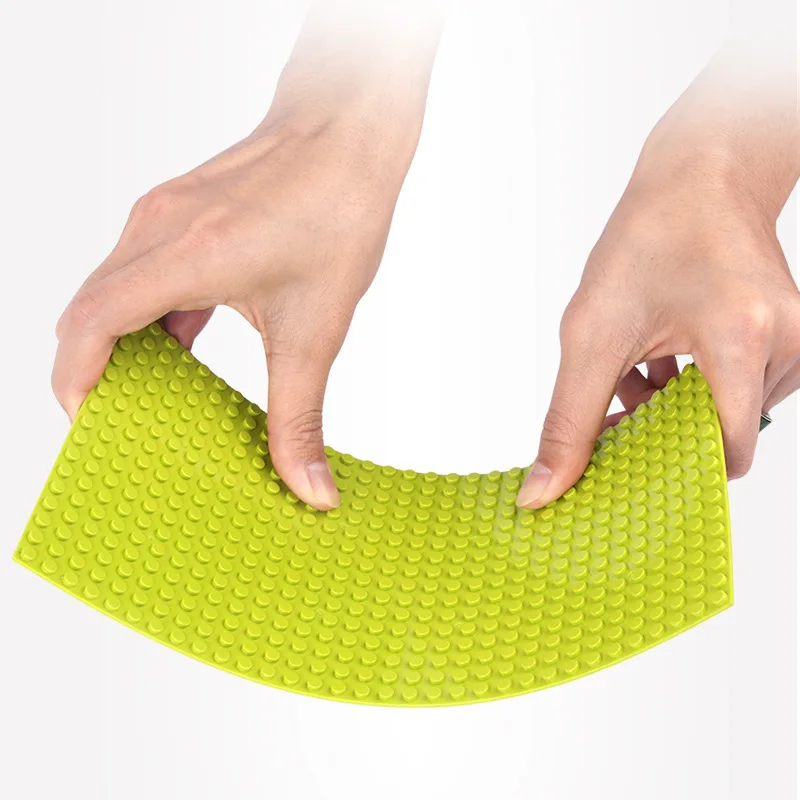 Маленькие кирпичи совместимые DIY Базовая пластина 16*32 точек 12 7*25 5 см строительная