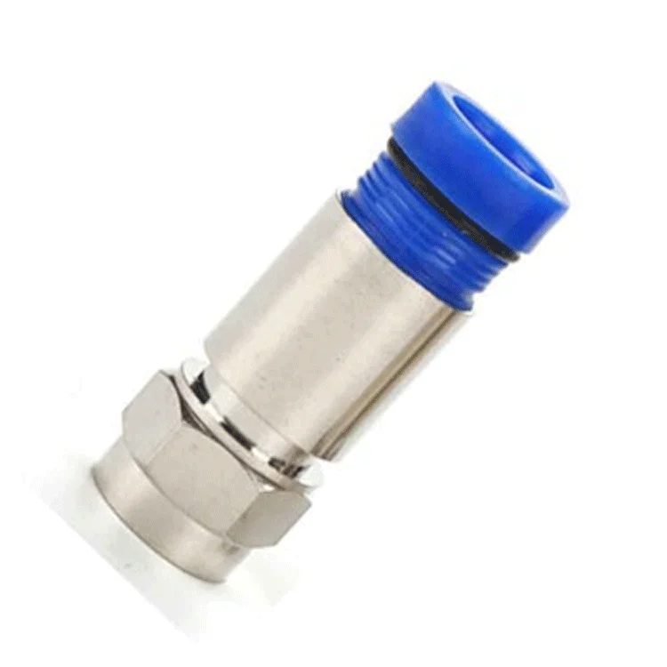 

BNC Connector Standard Specification China Supplier Waterproof Compression RG6 CATV CCTV Connector Electronic Accessory