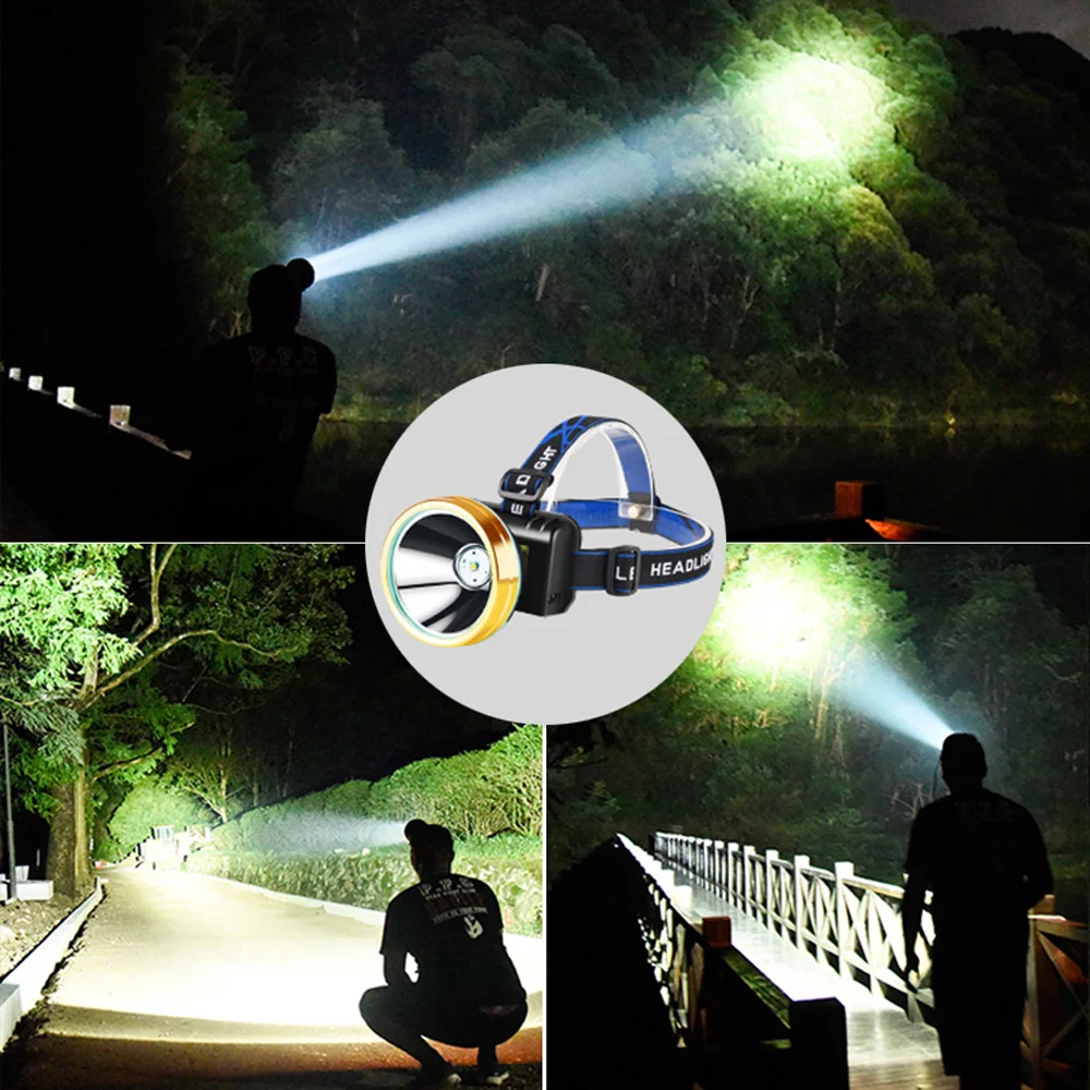 Супер яркая светодиодная светлая крышка задний Фонарь налобный фонарь на голову