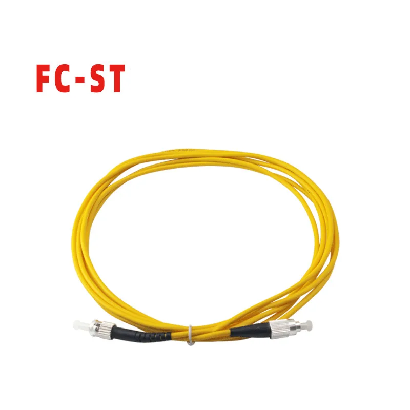 

New Fiber Optic Jumper FC-ST-SM-G652D Pigtail Jumper Single Mode Single Core 3m Customizable Factory Wholesale