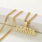 3 мм кубинские ожерелья и подвески с именем и буквами, очаровательные мужские и женские Позолоченные ювелирные изделия в стиле хип-хоп, подарок на день рождения