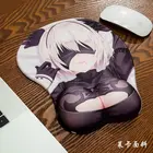 Силиконовый 3D коврик для мыши для косплея, с рисунком из лайкры