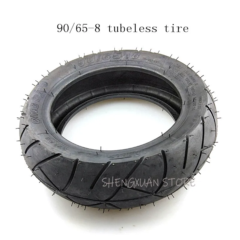 

free shipping 90/65-8 Tubeless Tyres for Monkey motorcycle Electric Scooter 8 inch Four wheel motorcycle modified Vacuum tire