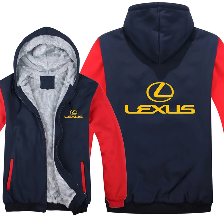 as picture Lexus толстовки, куртки, зимние мужские унисекс, повседневная шерстяная подкладка, флисовое мужское пальто, Lexus свитера с логотипами, пуловер - Цвет: as picture