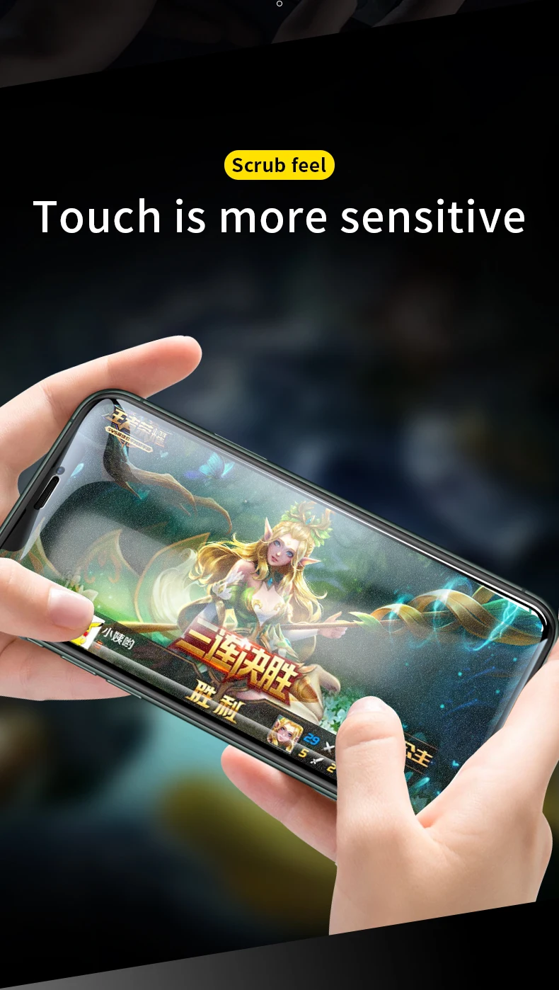 SmartDevil, матовое закаленное стекло для iphone 11 pro max, полное покрытие, защитная пленка, защита экрана 3 H, изогнутая, HD, жесткая пленка