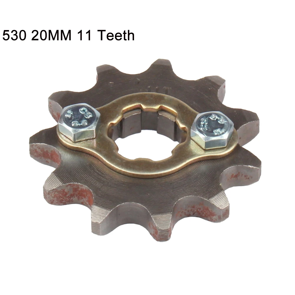 

530 Цепь 20 мм 10 11 12 13 14 15 16 17 18 19 20 21 Зубьев Передние звездочки двигателя для 200 250cc Dirt Bike ATV Quad Buggy Motorbike