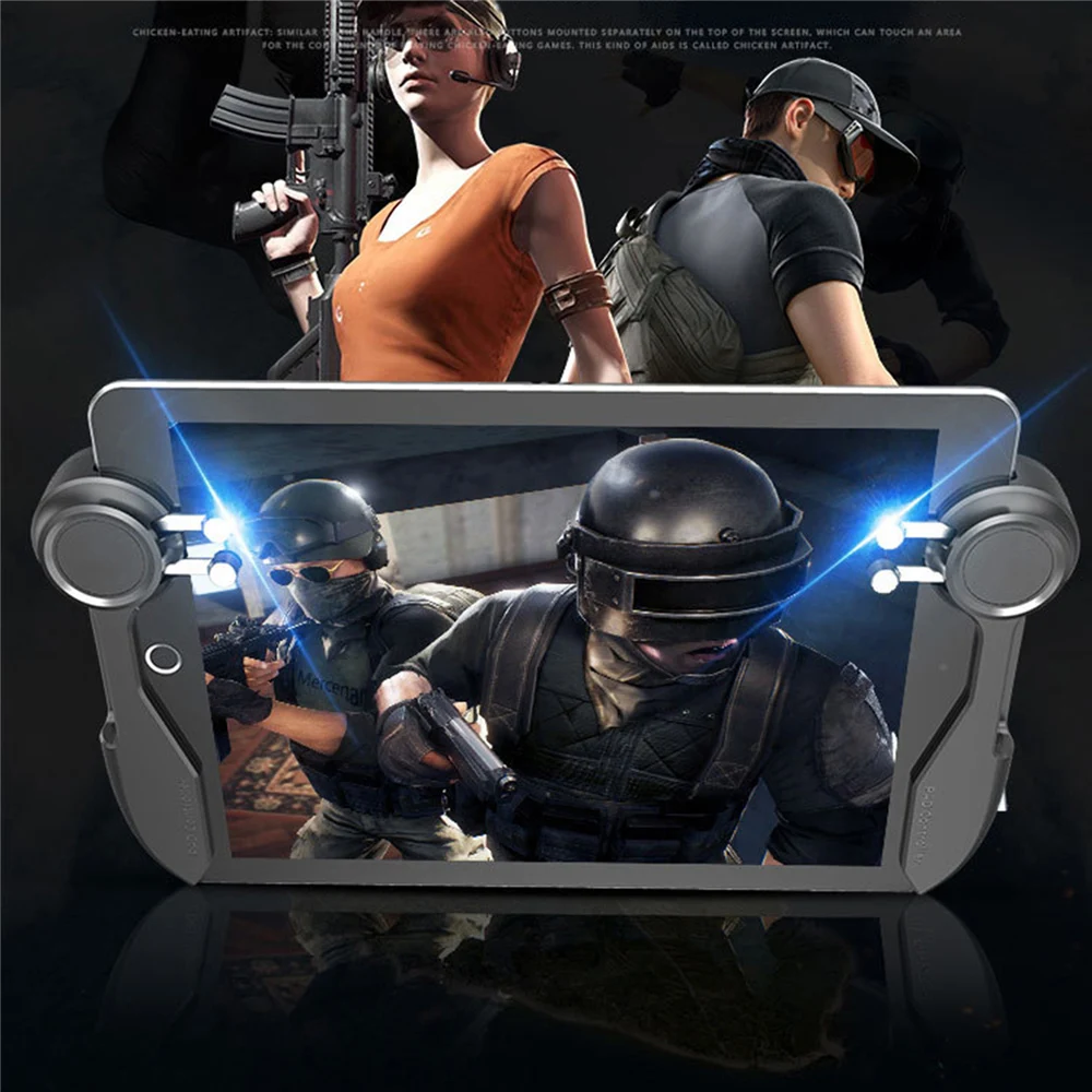 Планшет мобильный телефон L1R1 игра вспышка триггера для PUBG шесть палец игрового