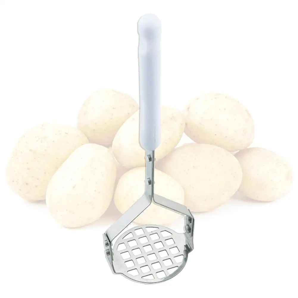 Kitchen Accessories Stainless Steel Potatoes Vegetable Fruit Hand Masher Press Ricer Home Tools Potato | Дом и сад