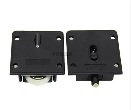 1 компл. Пластиковая пластина шкафа диаметр 25 мм гладкое колесо износостойкая