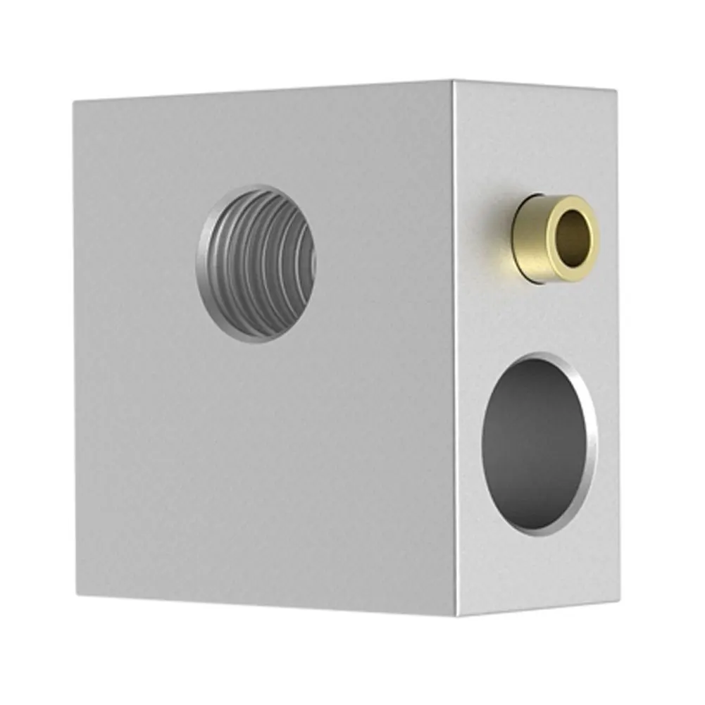 

5PCS Printer Aluminum Heater Block MK7 MK8 3D Printer Head Heater Block Accessories Made Of Durable And Stable Aluminum
