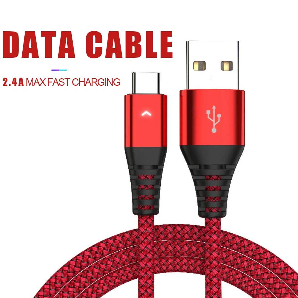 2019 Горячая USB-C type C Micro USB кабель для быстрой зарядки и синхронизации данных OEM Galaxy