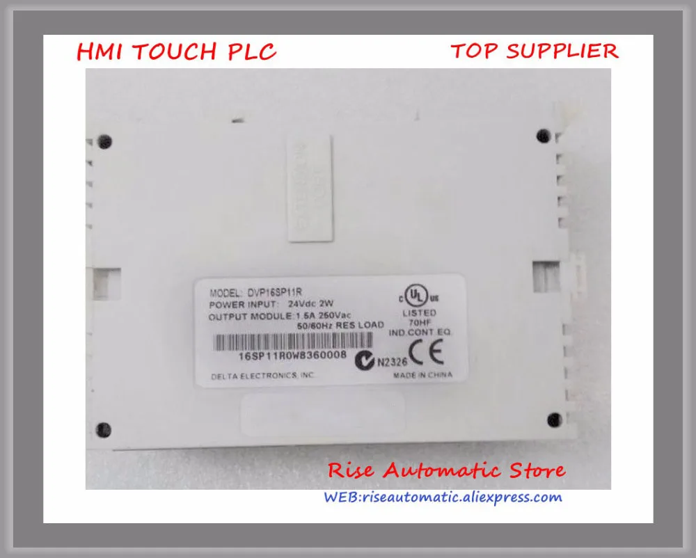 Фото DVP16SP11R DC24V PLC 8DI 8DO релейный модуль новый оригинальный|module|module relay |